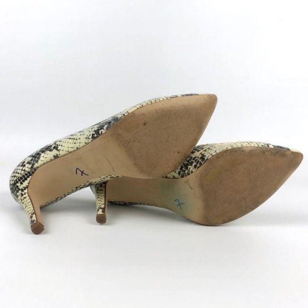 J. Crew Factory Isabelle Snake Printed Pumps - image 8